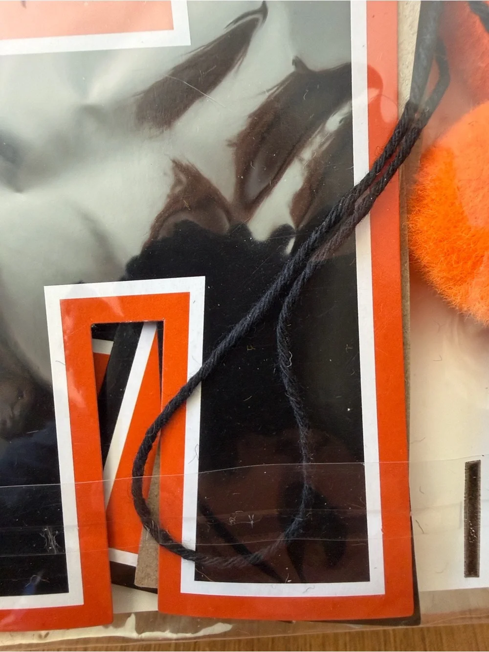 Hobby Lobby Halloween Banner - Orange and Black